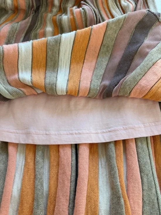 NEW Anthropologie MOTH Nora striped swing cut sweater Alpaca dress, Size XS - Picture 9 of 11